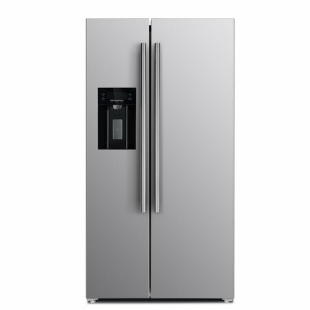 FORNO Salerno 36In. Side-by-Side Stainless Steel Refrigerator Ice Maker FFRBI1844-36SB